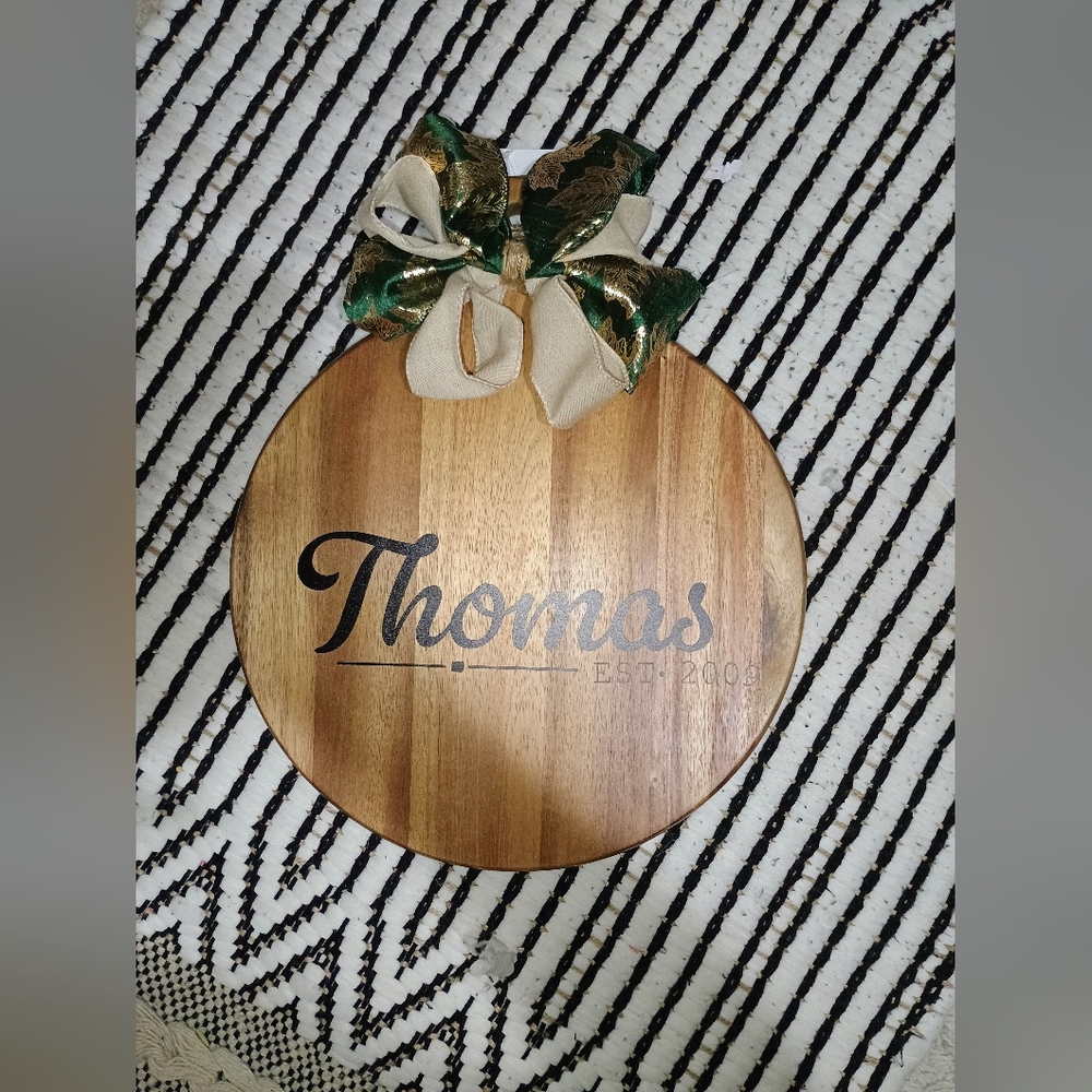 Custom Cutting Board Decor